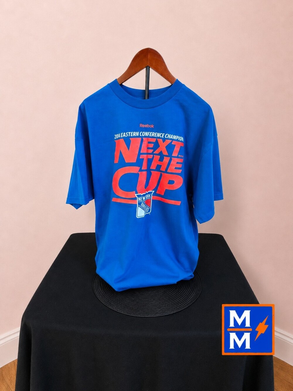 Reebok Men's NY Rangers 2014 Eastern Conference Champs T-shirt. NWT  Size 2X.